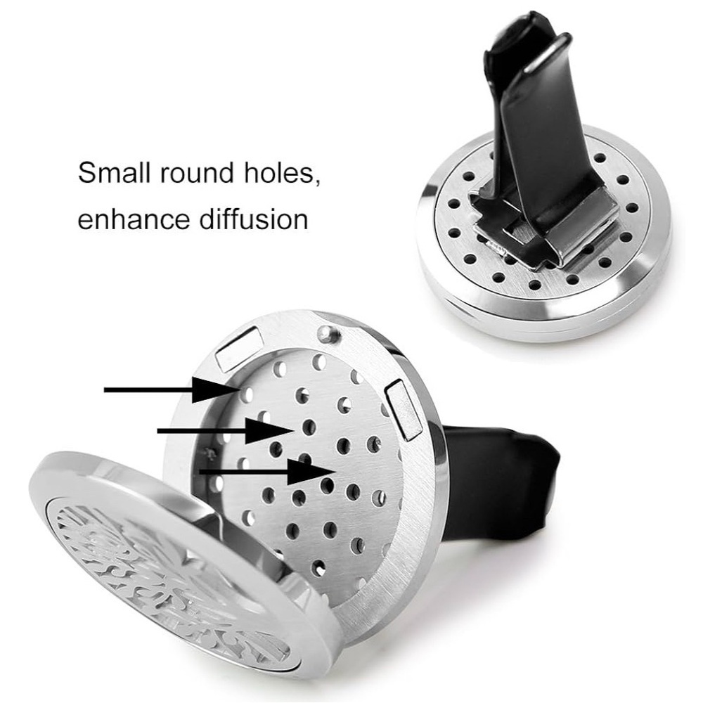Aromatherapy Essential Oil Car Vent Diffuser | Refillable Air Freshener - Picture 6 of 7